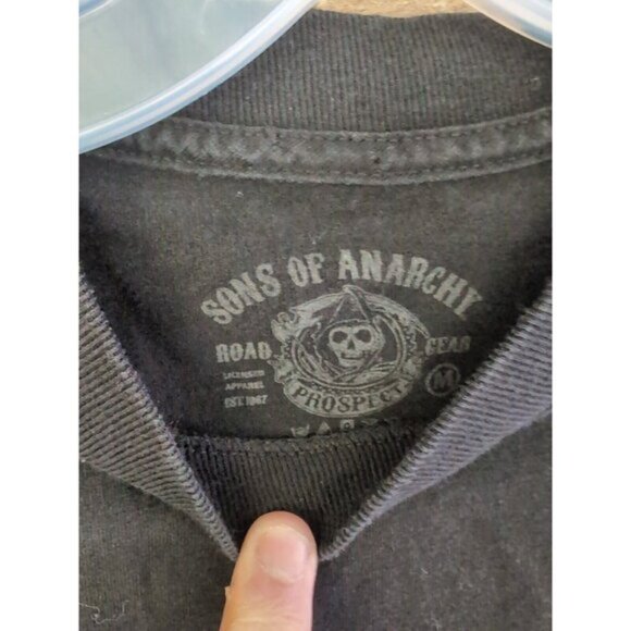 Black Sons of Anarchy - SAMCRO - Men of Mayhem TShirt Size: Medium - Picture 3 of 5